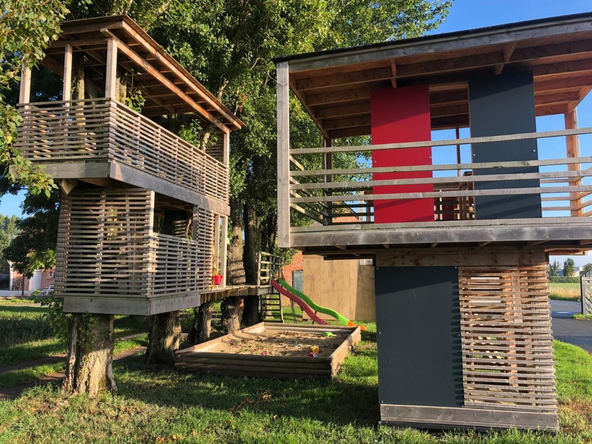 Le Domaine Des Zoiseaux - Lddz Des Flandres Villa Vieux-Berquin Dış mekan fotoğraf